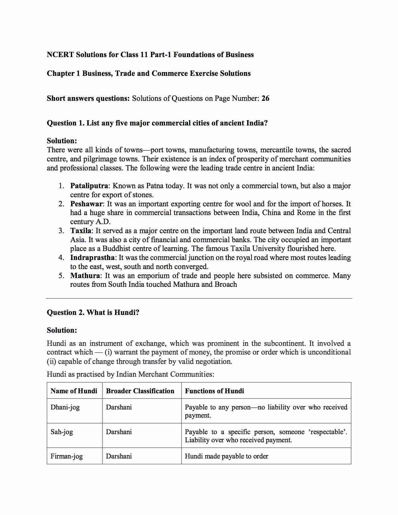 class 11 business studies case study questions pdf chapter 1