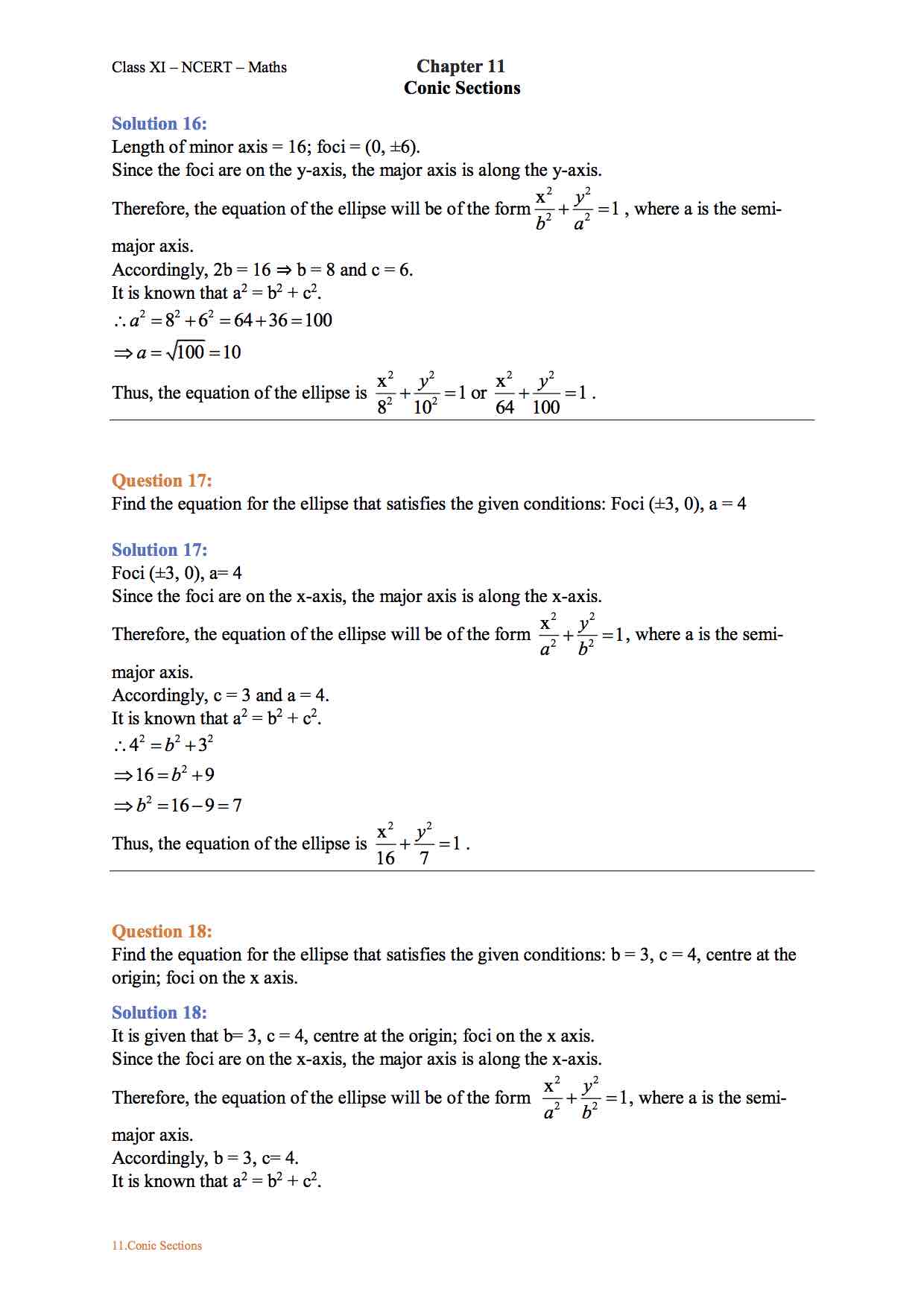 case study questions maths class 11