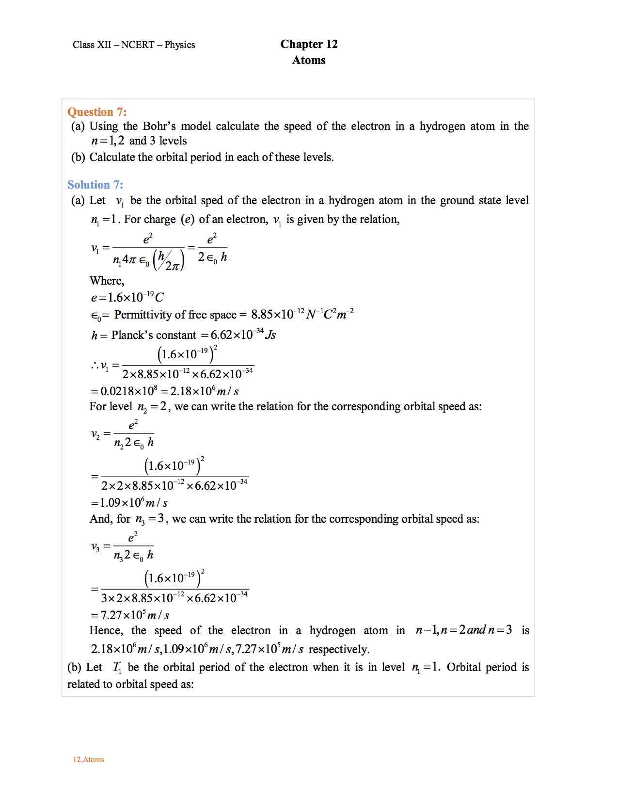 case study questions class 12 physics pdf