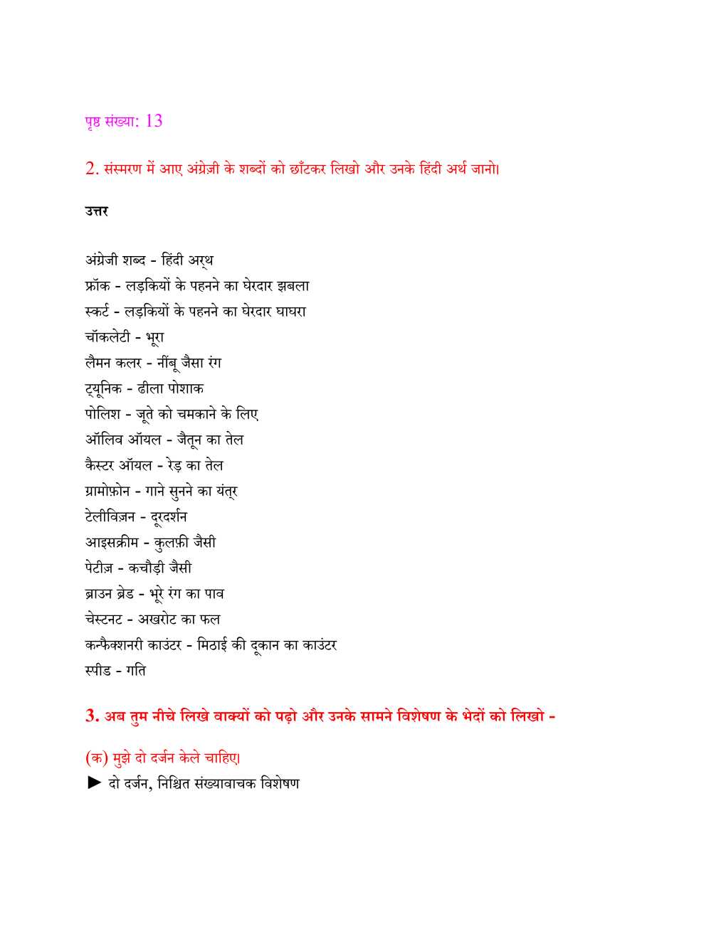 NCERT Solutions For Class 6 Hindi Vasant Chapter 2