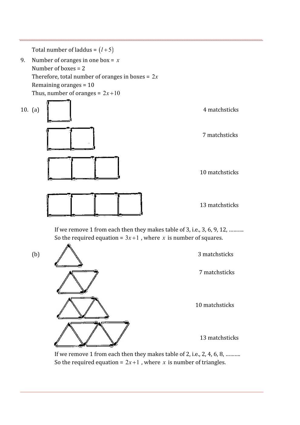 NCERT Solutions For Class 6 Maths Chapter 11