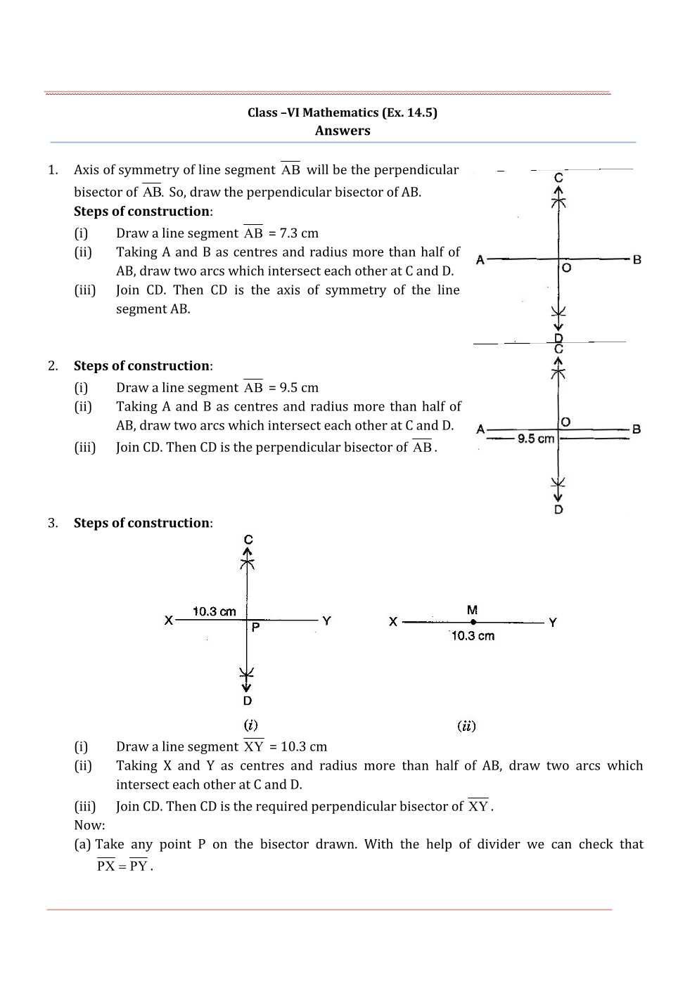 NCERT Solutions For Class 6 Maths Chapter 14