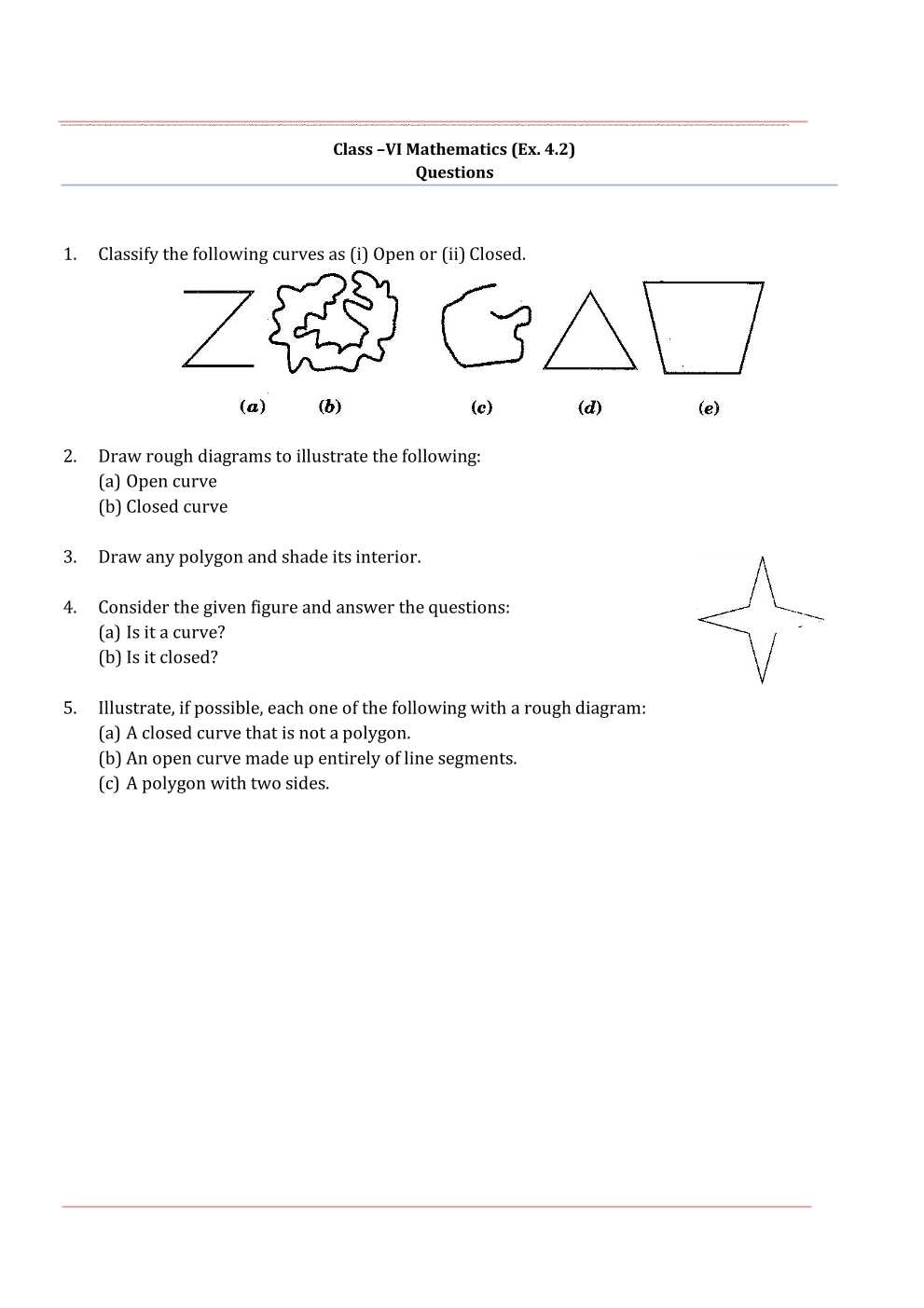 NCERT Solutions For Class 6 Maths Chapter 4