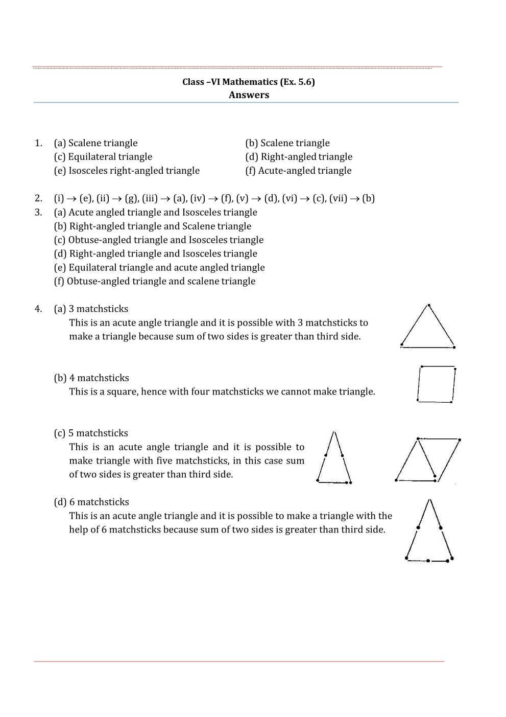 NCERT Solutions For Class 6 Maths Chapter 5