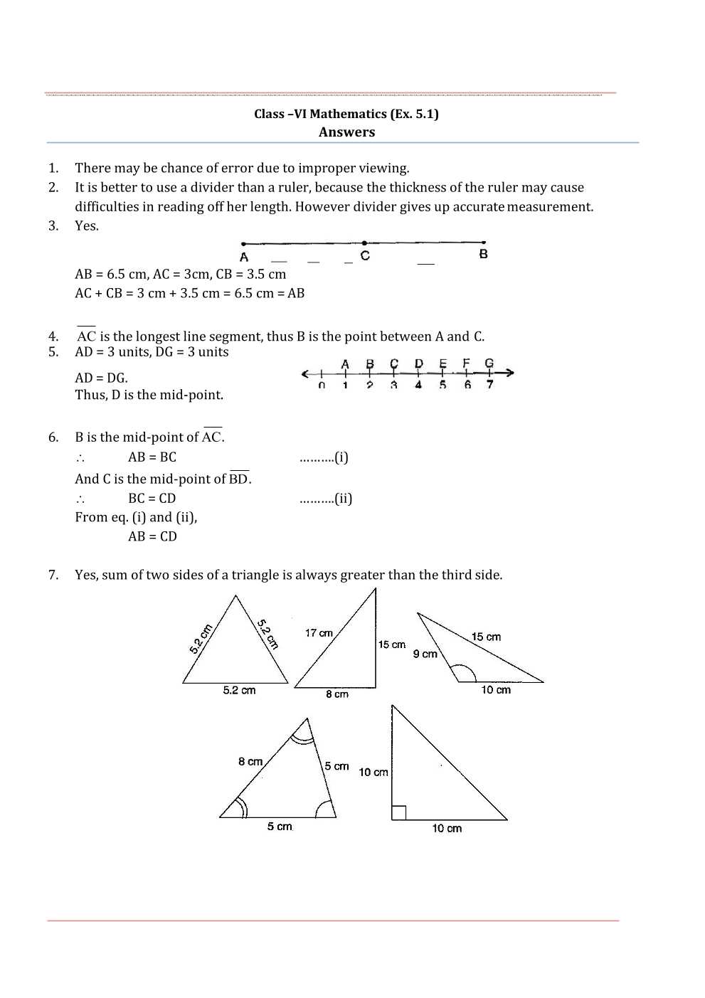 NCERT Solutions For Class 6 Maths Chapter 5