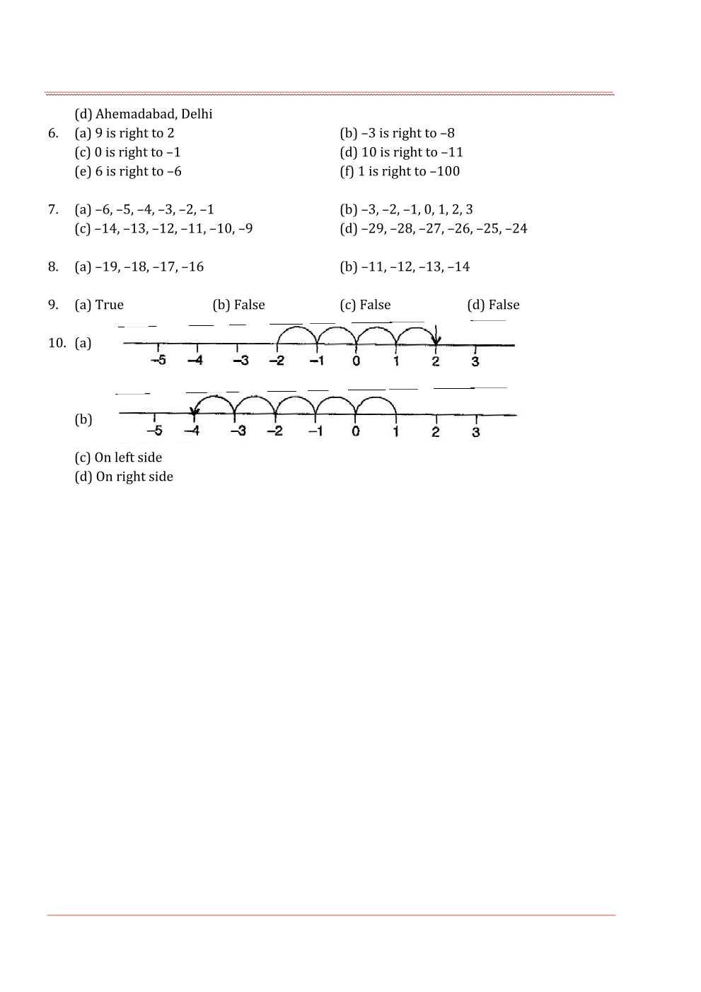 NCERT Solutions For Class 6 Maths Chapter 6