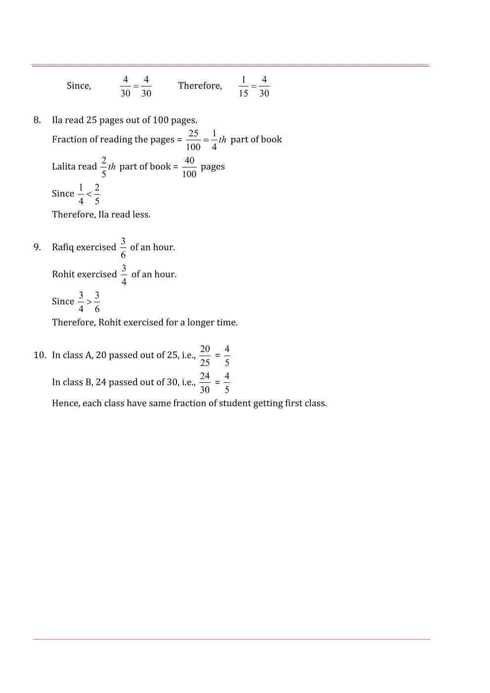 NCERT Solutions For Class 6 Maths Chapter 7