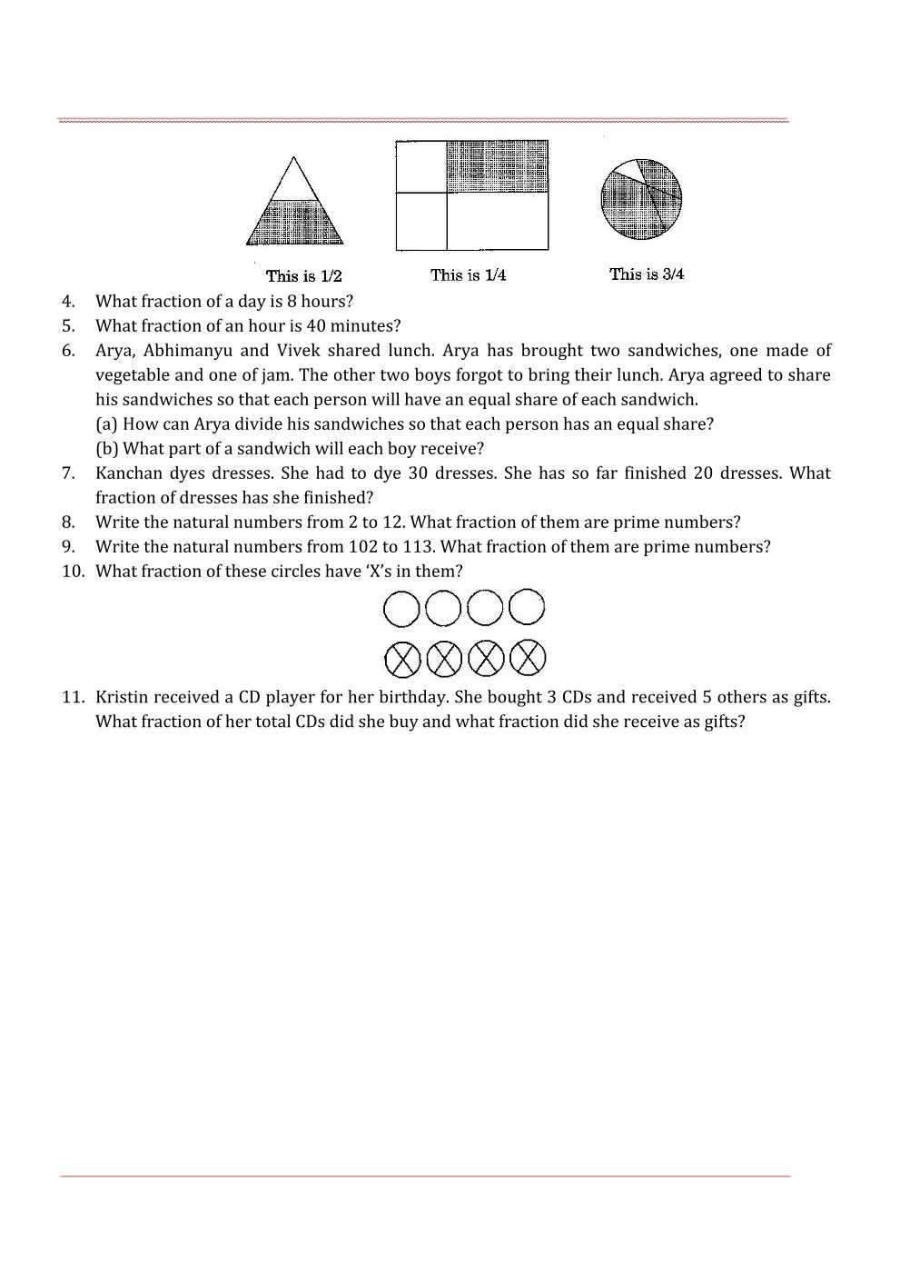 NCERT Solutions For Class 6 Maths Chapter 7