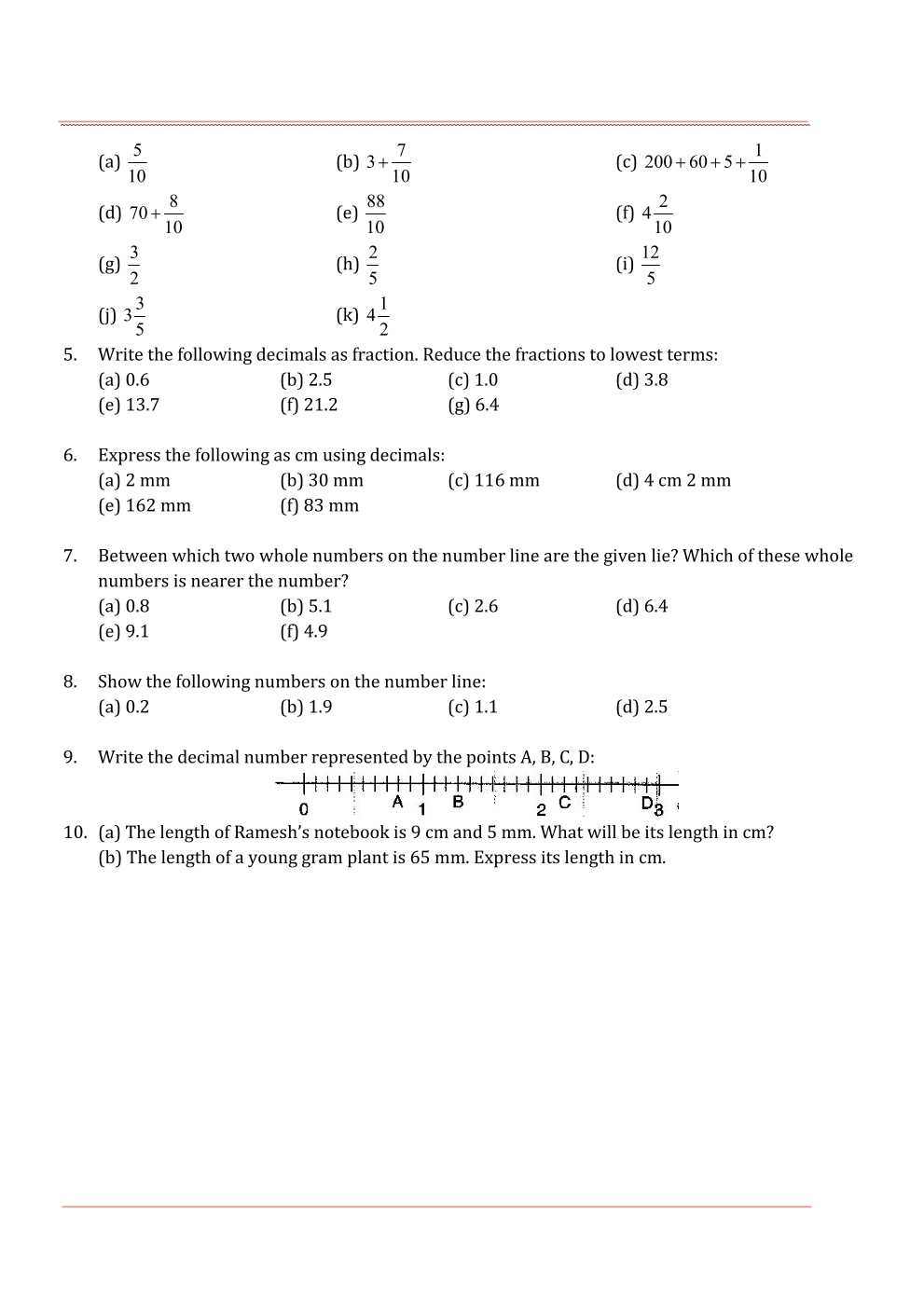 NCERT Solutions For Class 6 Maths Chapter 8