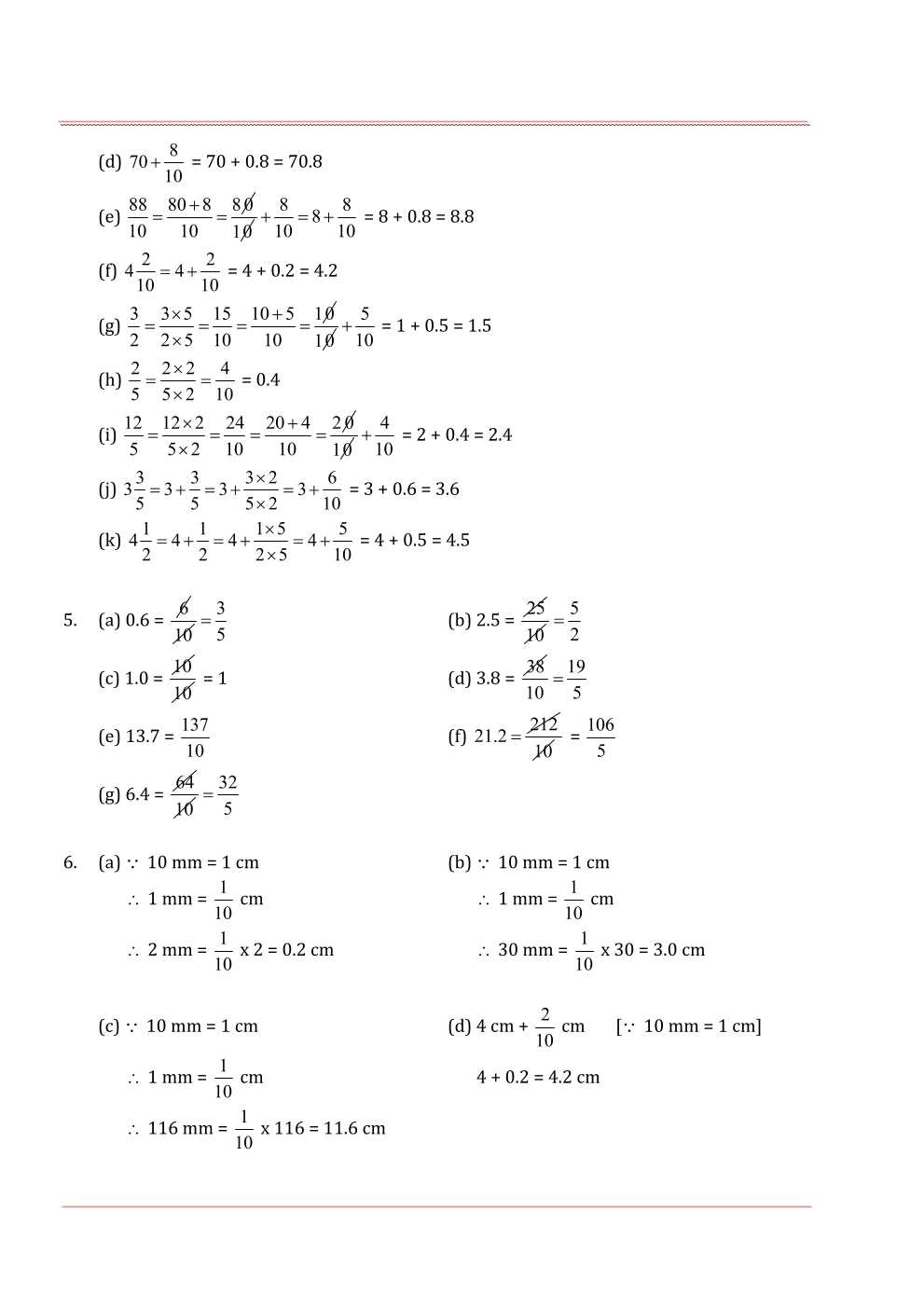 NCERT Solutions For Class 6 Maths Chapter 8