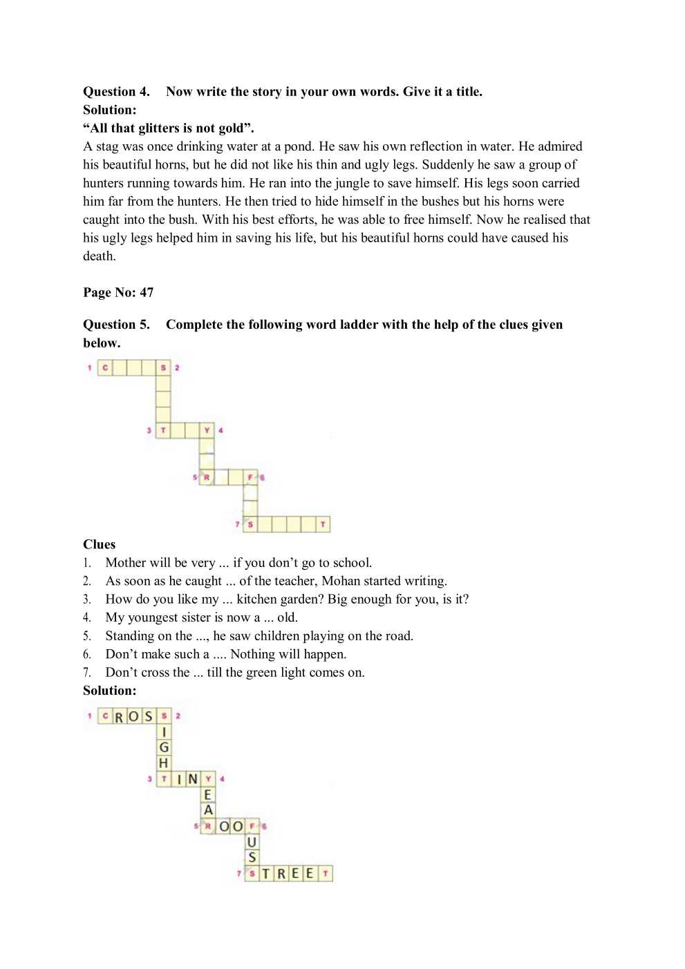 NCERT Solutions For Class 7 English Honeycomb Chapter 3 Gopal and the Hilsa Fish