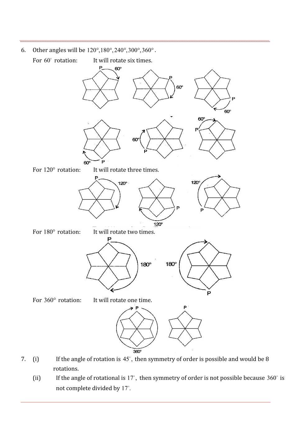 NCERT Solutions For Class 7 Maths Chapter 14 Symmetry