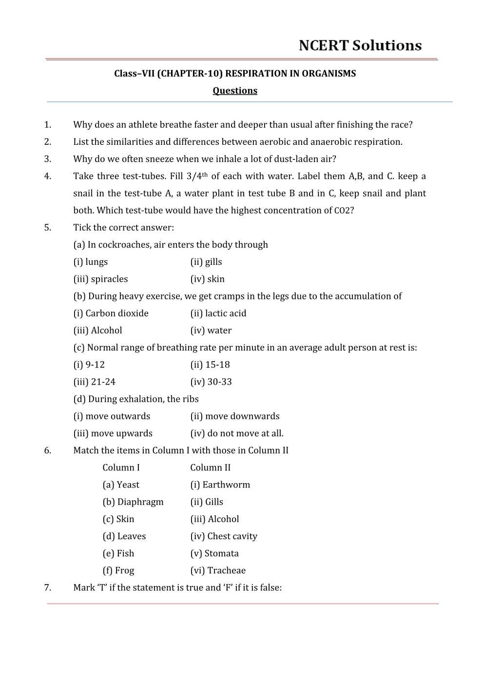 case study class 7 science