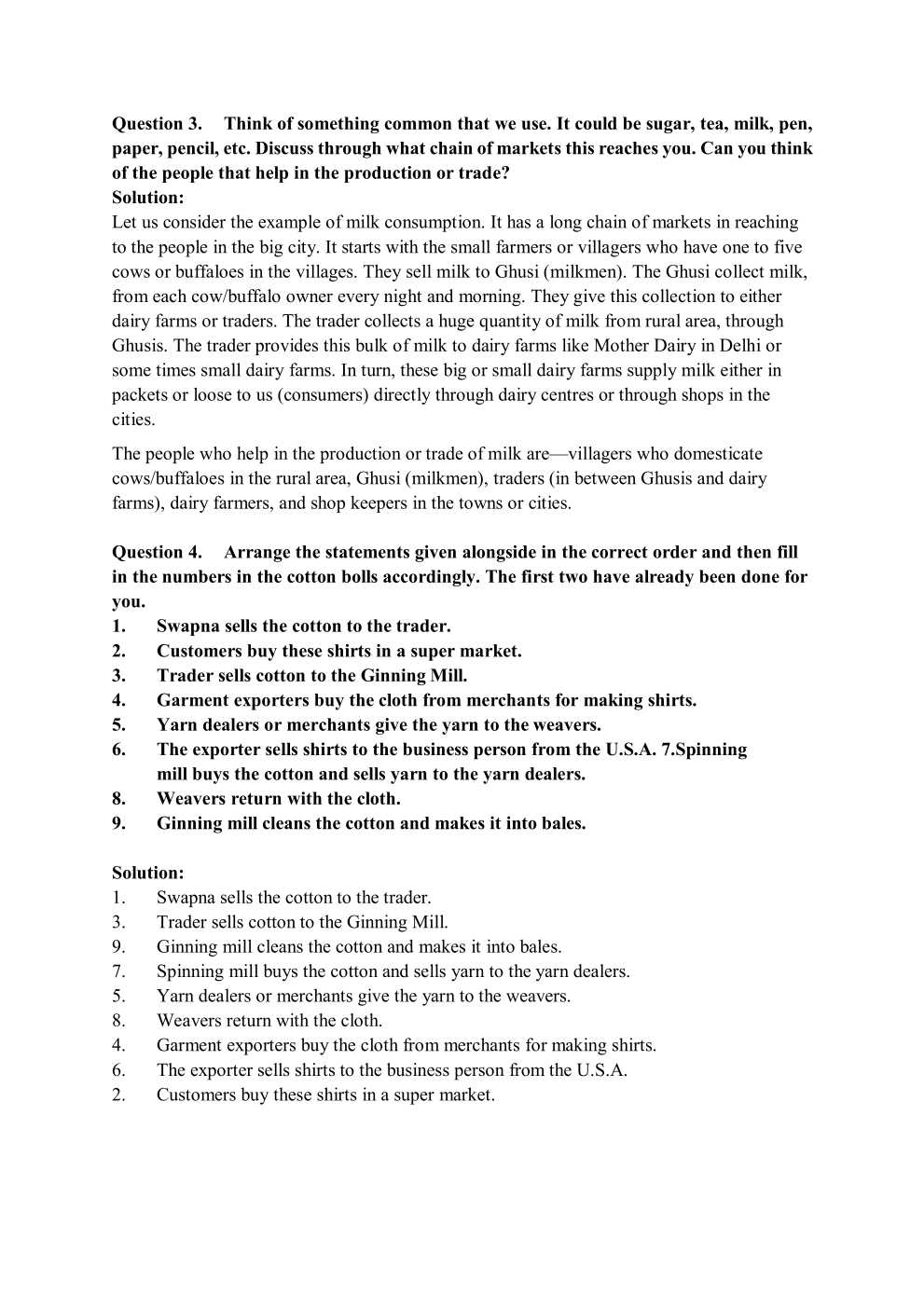 NCERT Solutions For Class 7 social science social and political life chapter 9