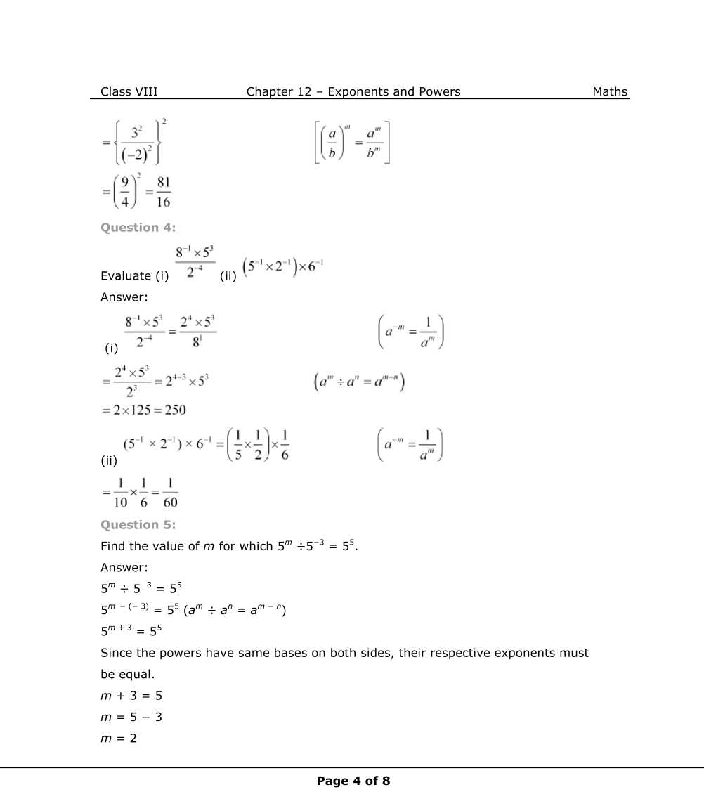 NCERT Solutions For Class 8 Maths Chapter 12