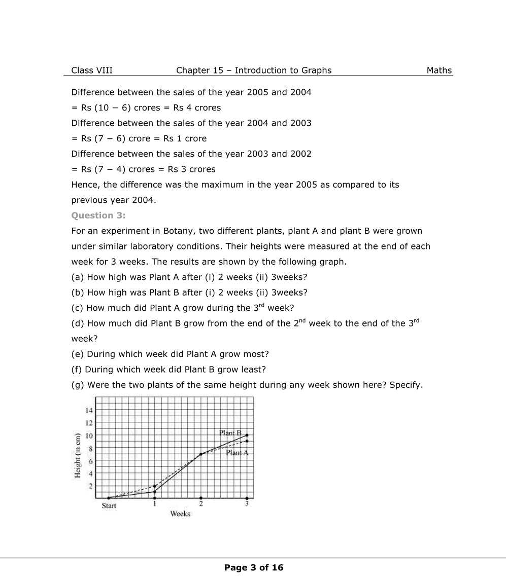 NCERT Solutions For Class 8 Maths Chapter 15
