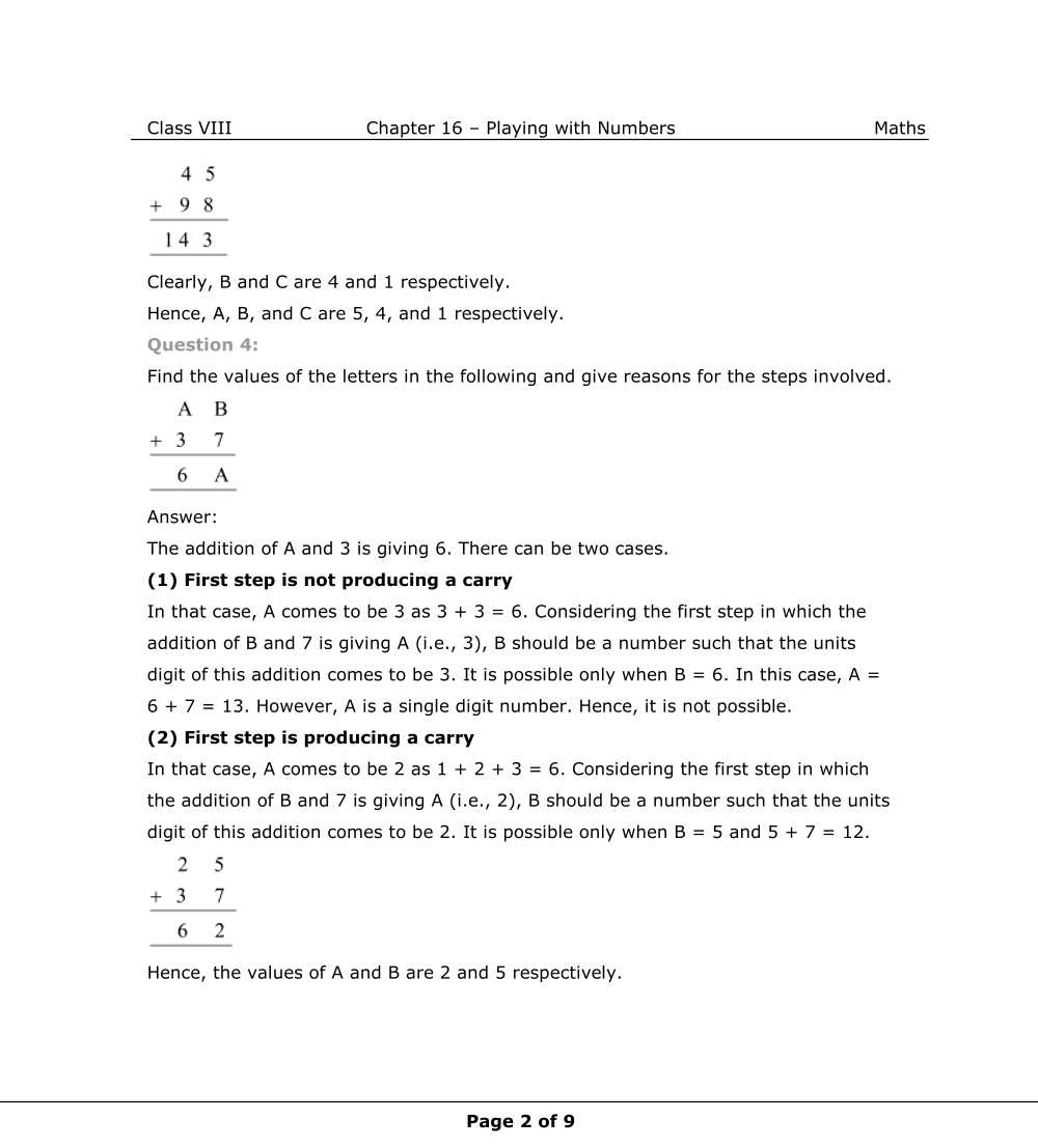 NCERT Solutions For Class 8 Maths Chapter 16