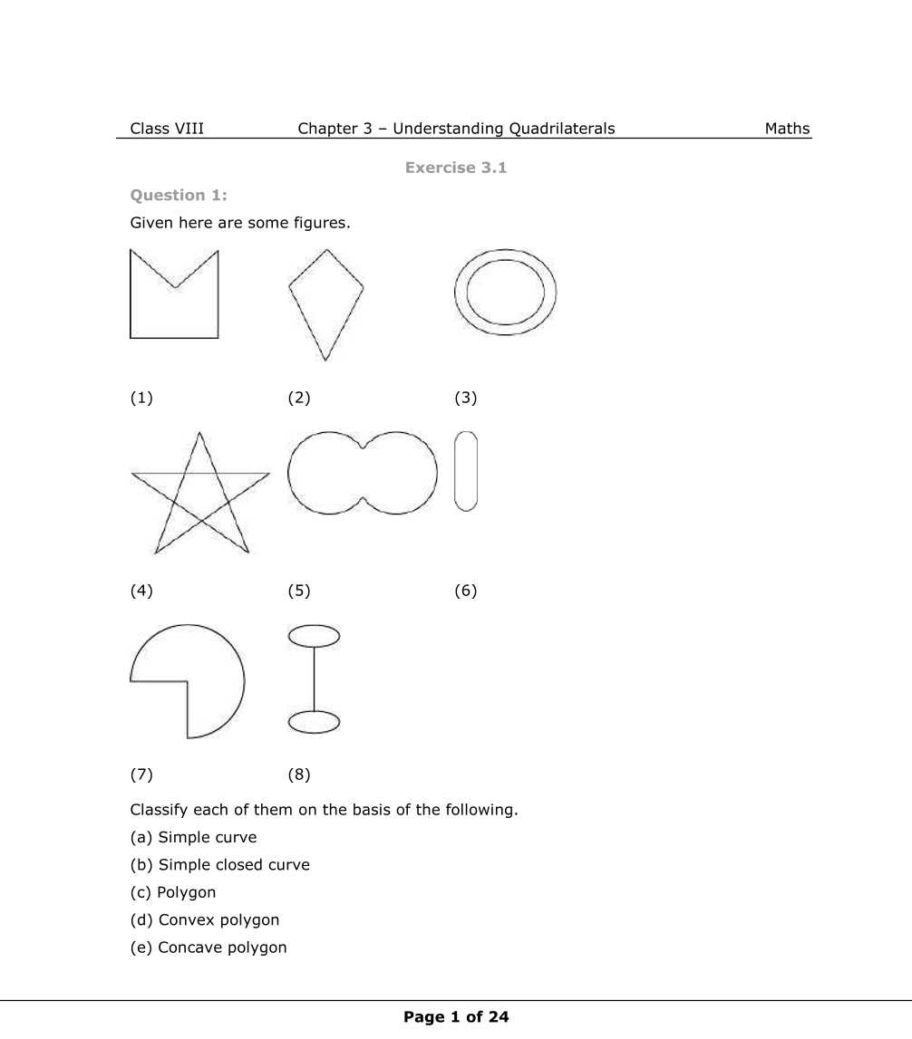 NCERT Solutions For Class 8 Maths Chapter 3