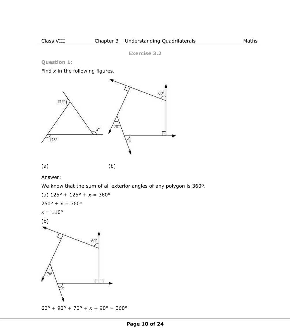 NCERT Solutions For Class 8 Maths Chapter 3