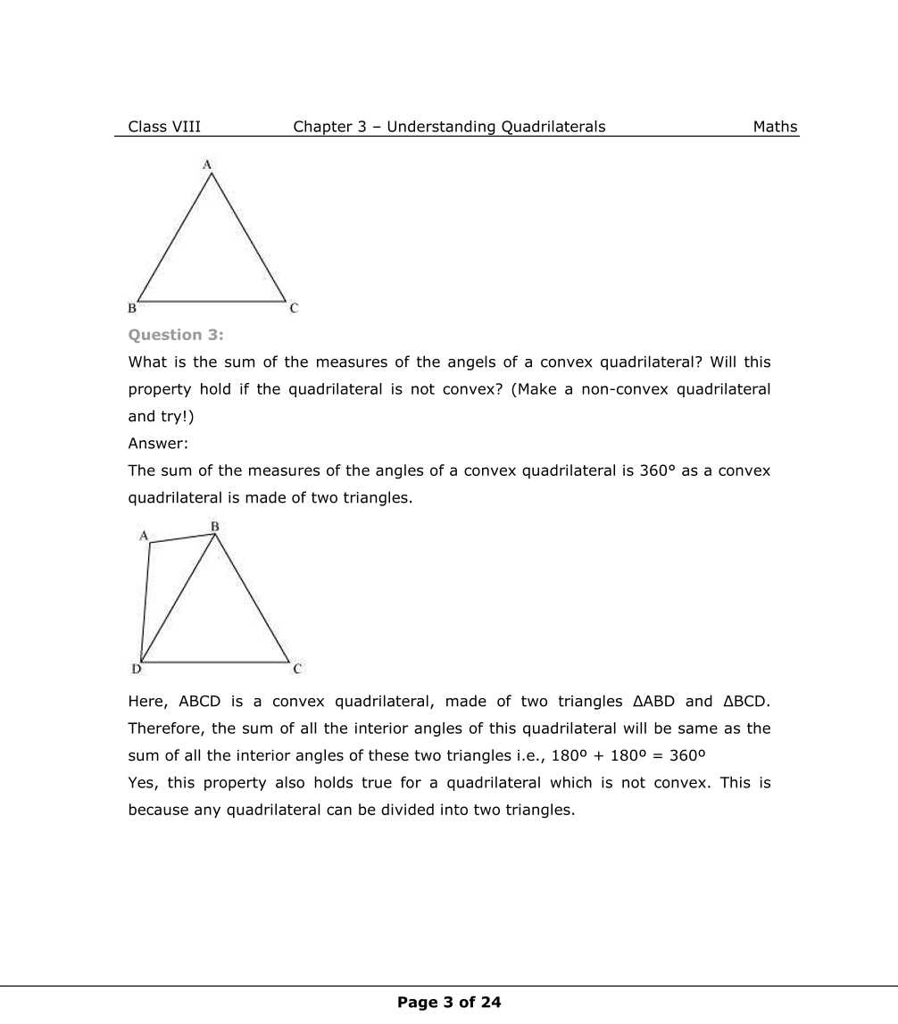 NCERT Solutions For Class 8 Maths Chapter 3