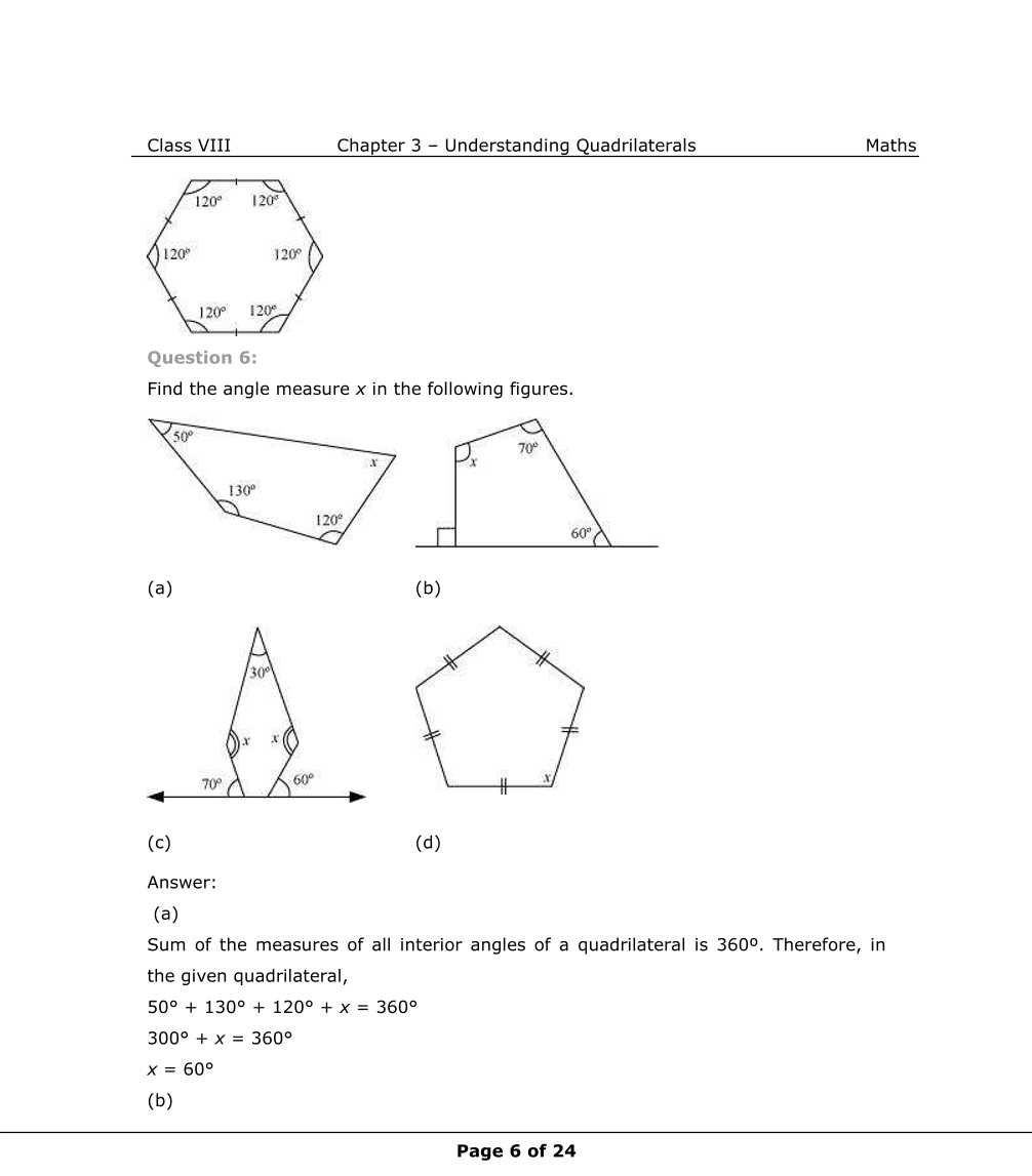 NCERT Solutions For Class 8 Maths Chapter 3