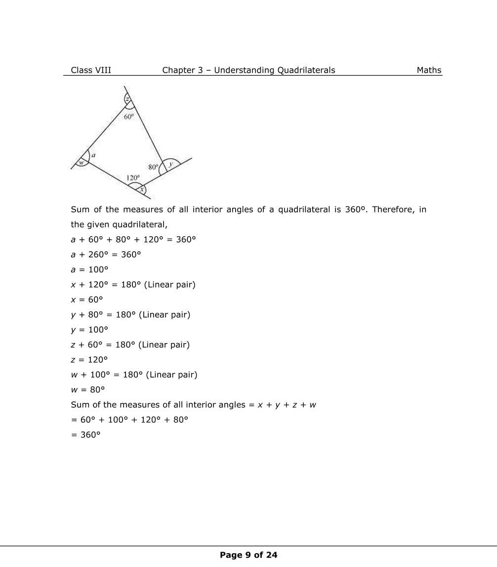 NCERT Solutions For Class 8 Maths Chapter 3