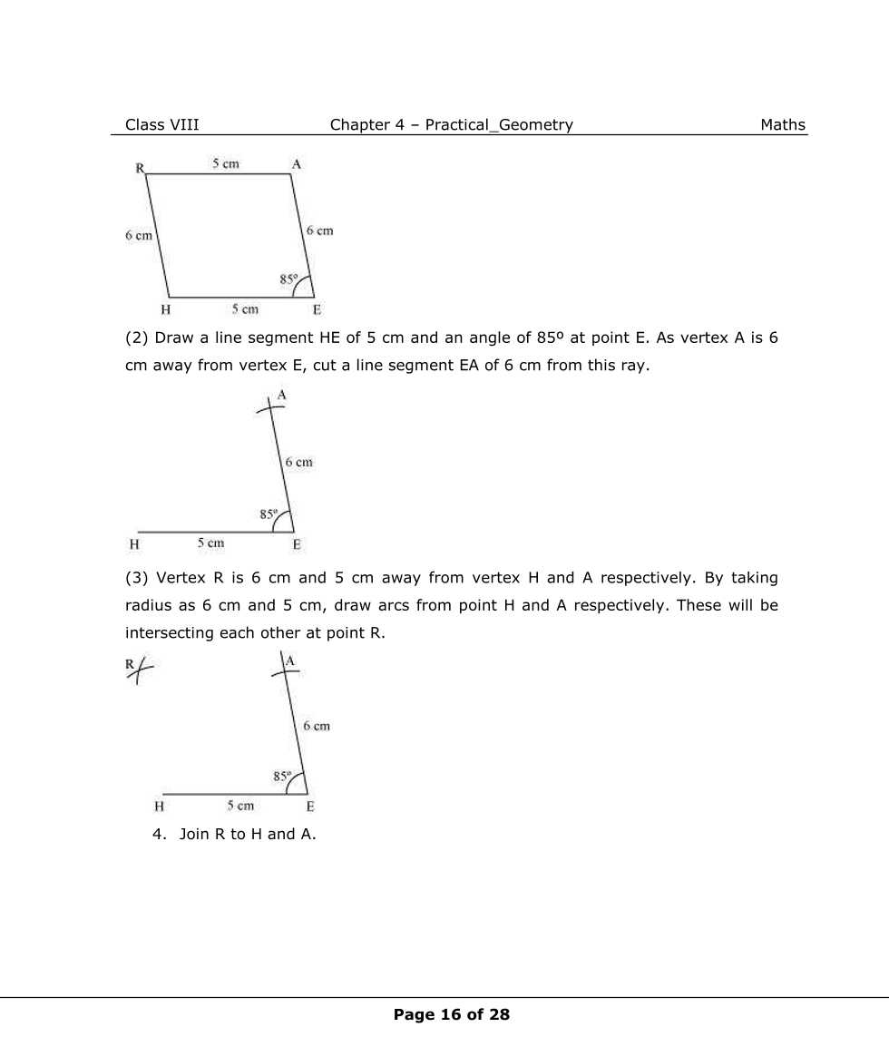 NCERT Solutions For Class 8 Maths Chapter 4