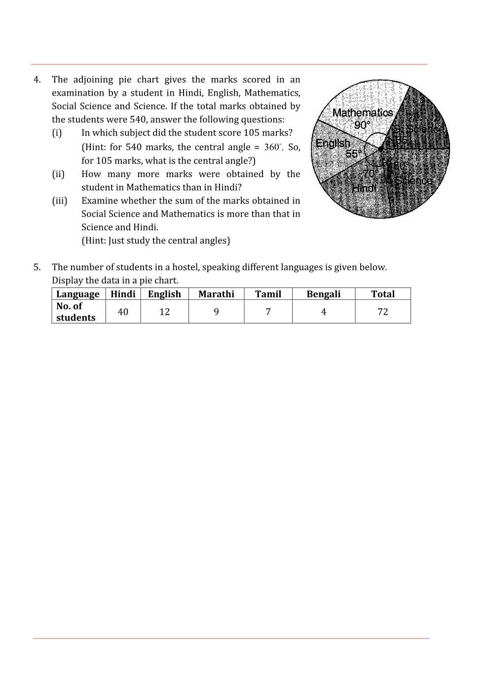 NCERT Solutions For Class 8 Maths Chapter 5