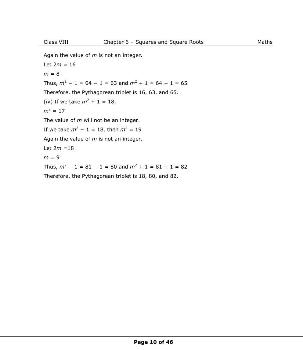 NCERT Solutions For Class 8 Maths Chapter 6