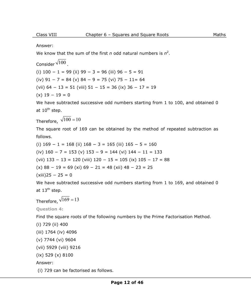 NCERT Solutions For Class 8 Maths Chapter 6