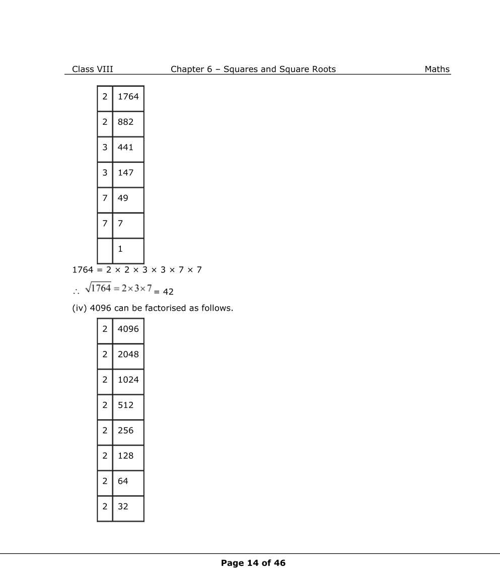 NCERT Solutions For Class 8 Maths Chapter 6