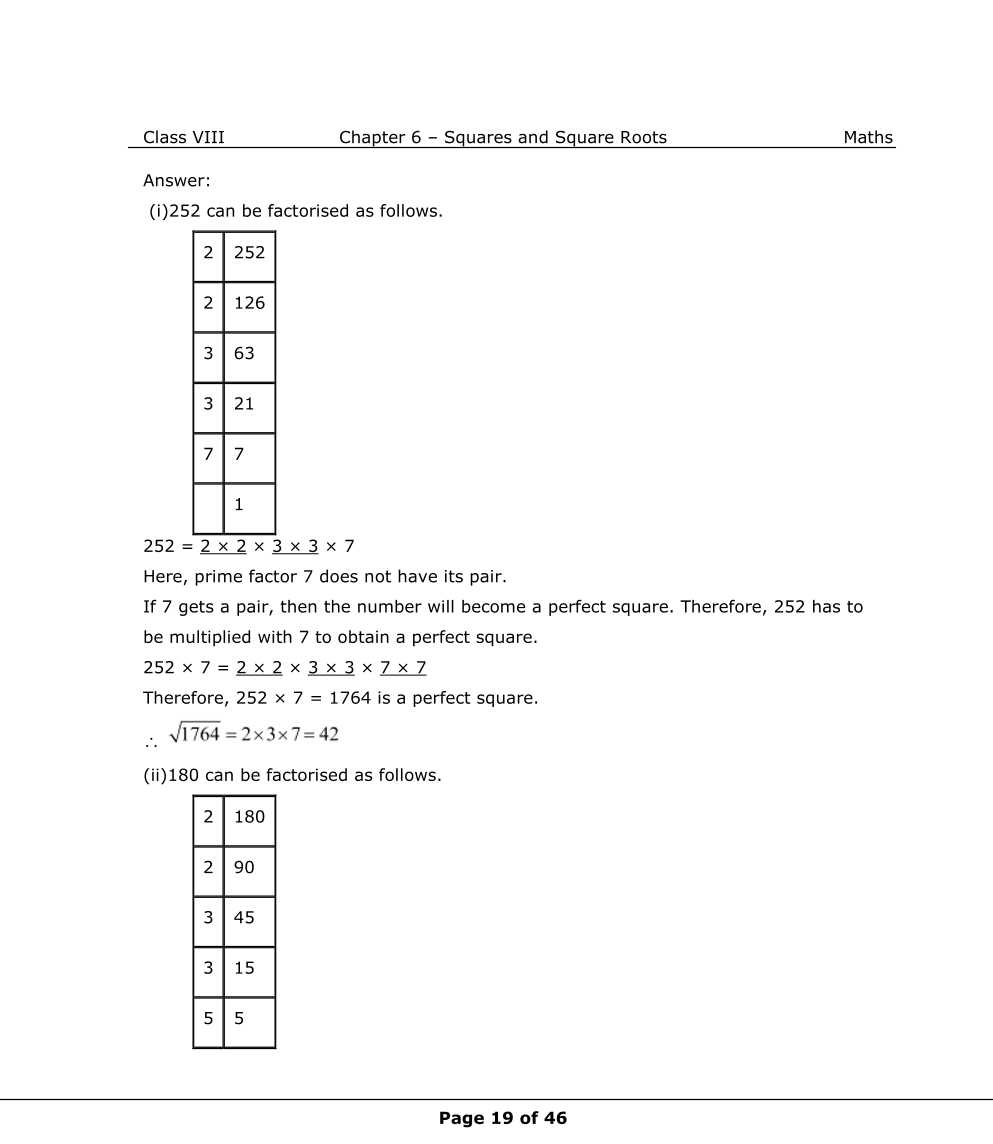 NCERT Solutions For Class 8 Maths Chapter 6