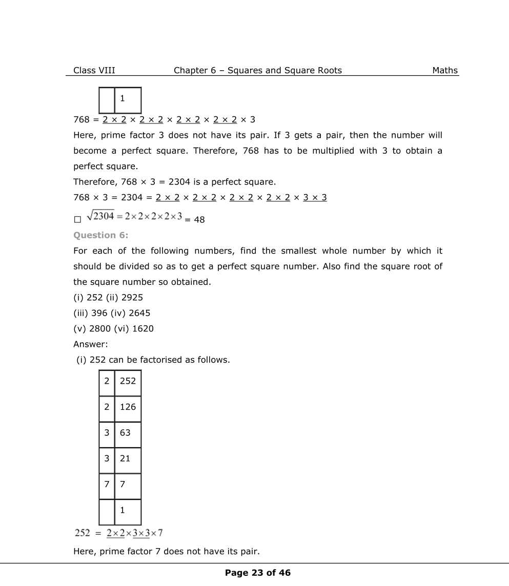 NCERT Solutions For Class 8 Maths Chapter 6