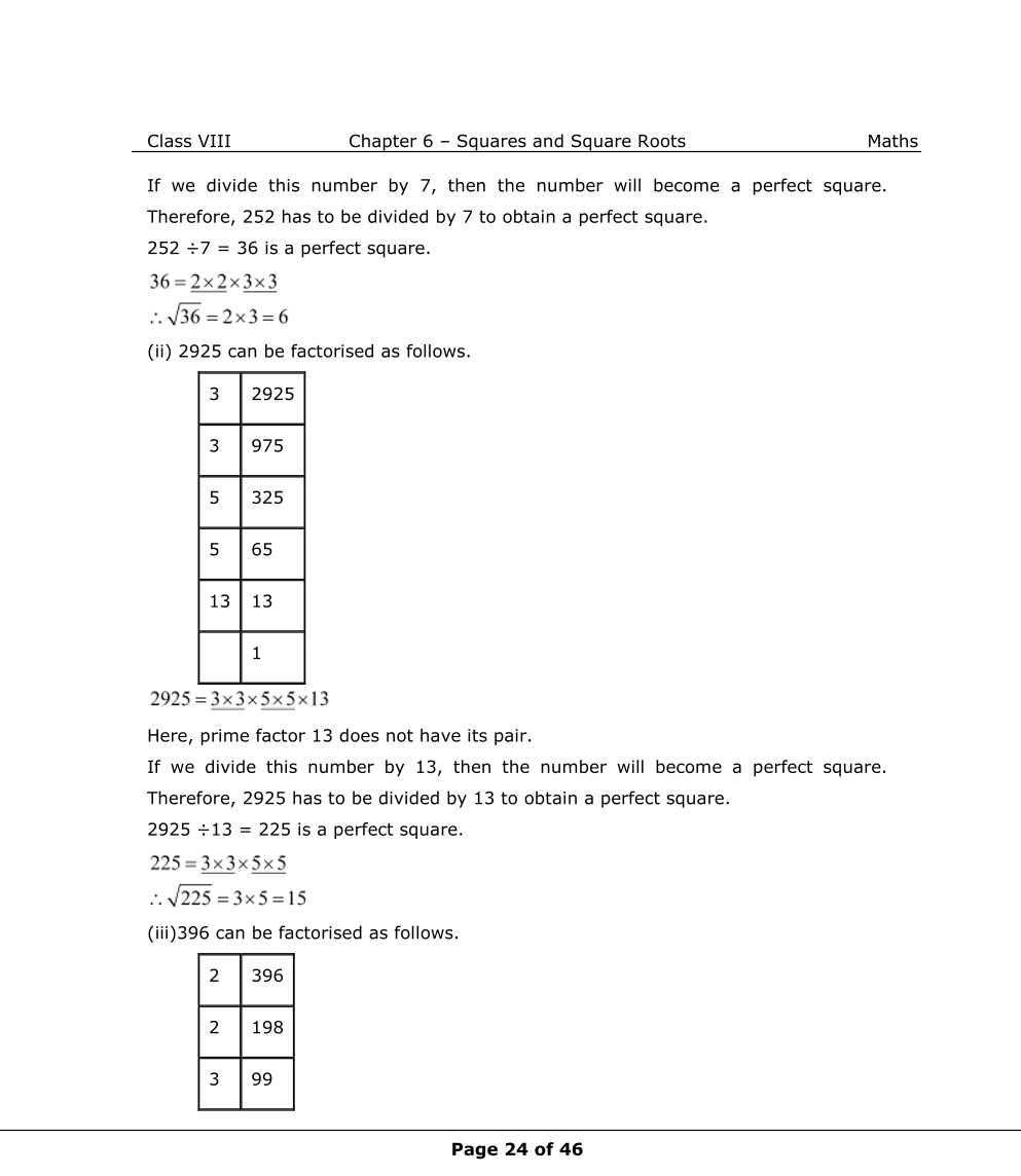 NCERT Solutions For Class 8 Maths Chapter 6