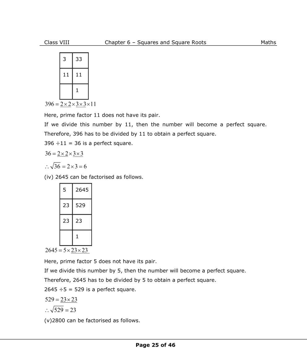 NCERT Solutions For Class 8 Maths Chapter 6