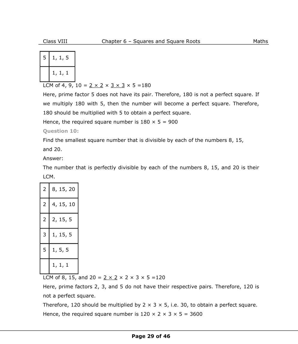 NCERT Solutions For Class 8 Maths Chapter 6