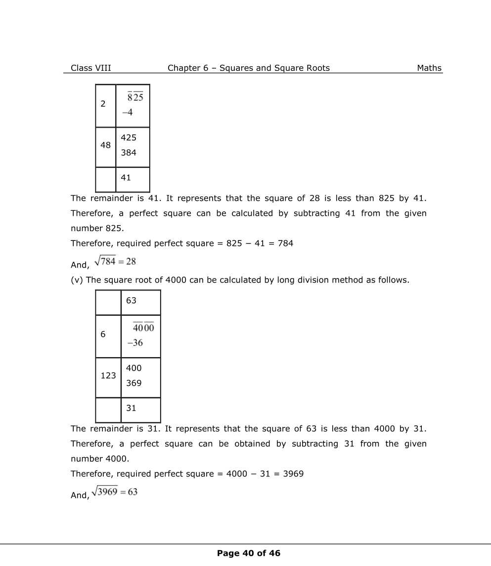 NCERT Solutions For Class 8 Maths Chapter 6