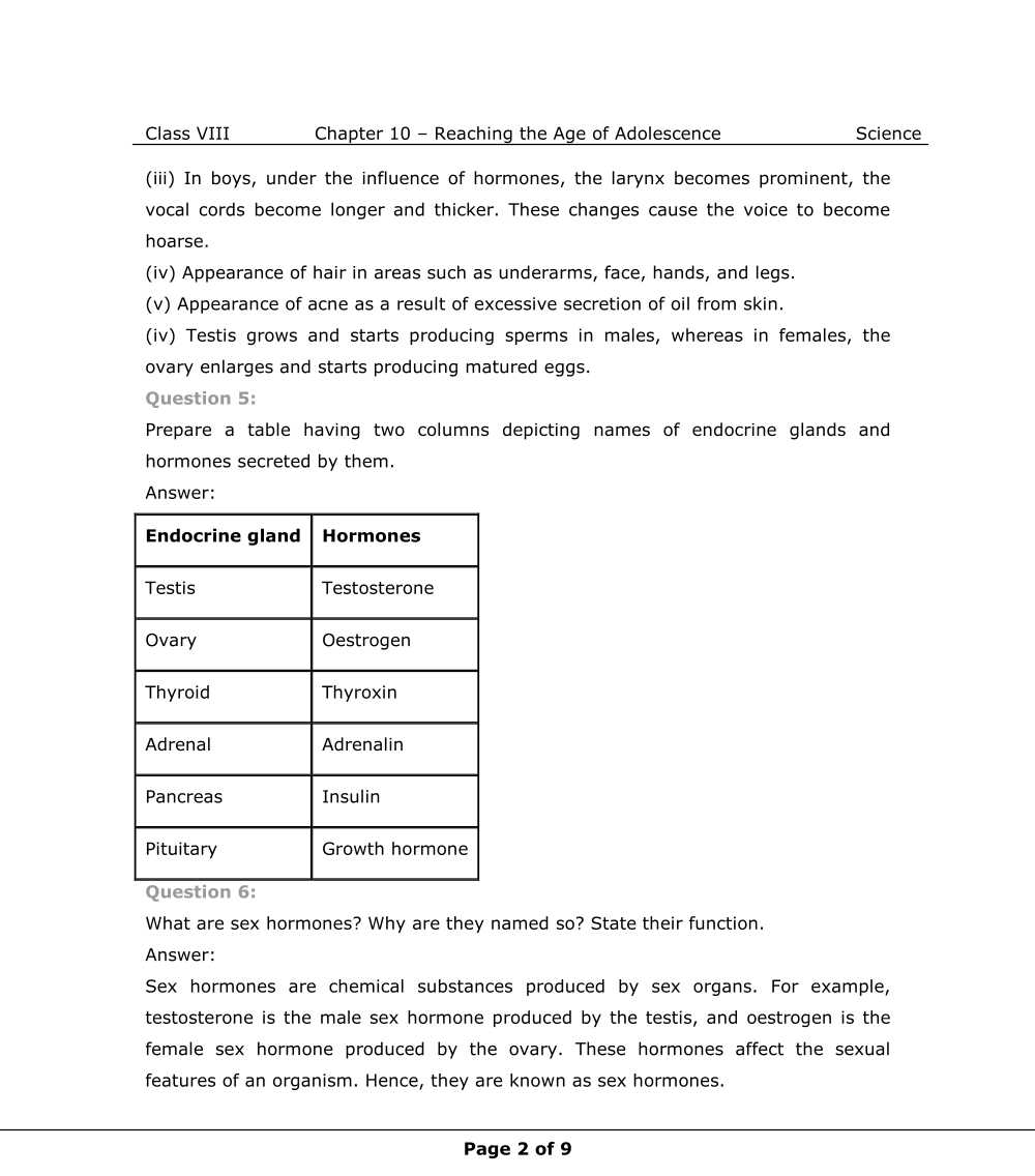 NCERT Solutions For Class 8 Science Chapter 10  