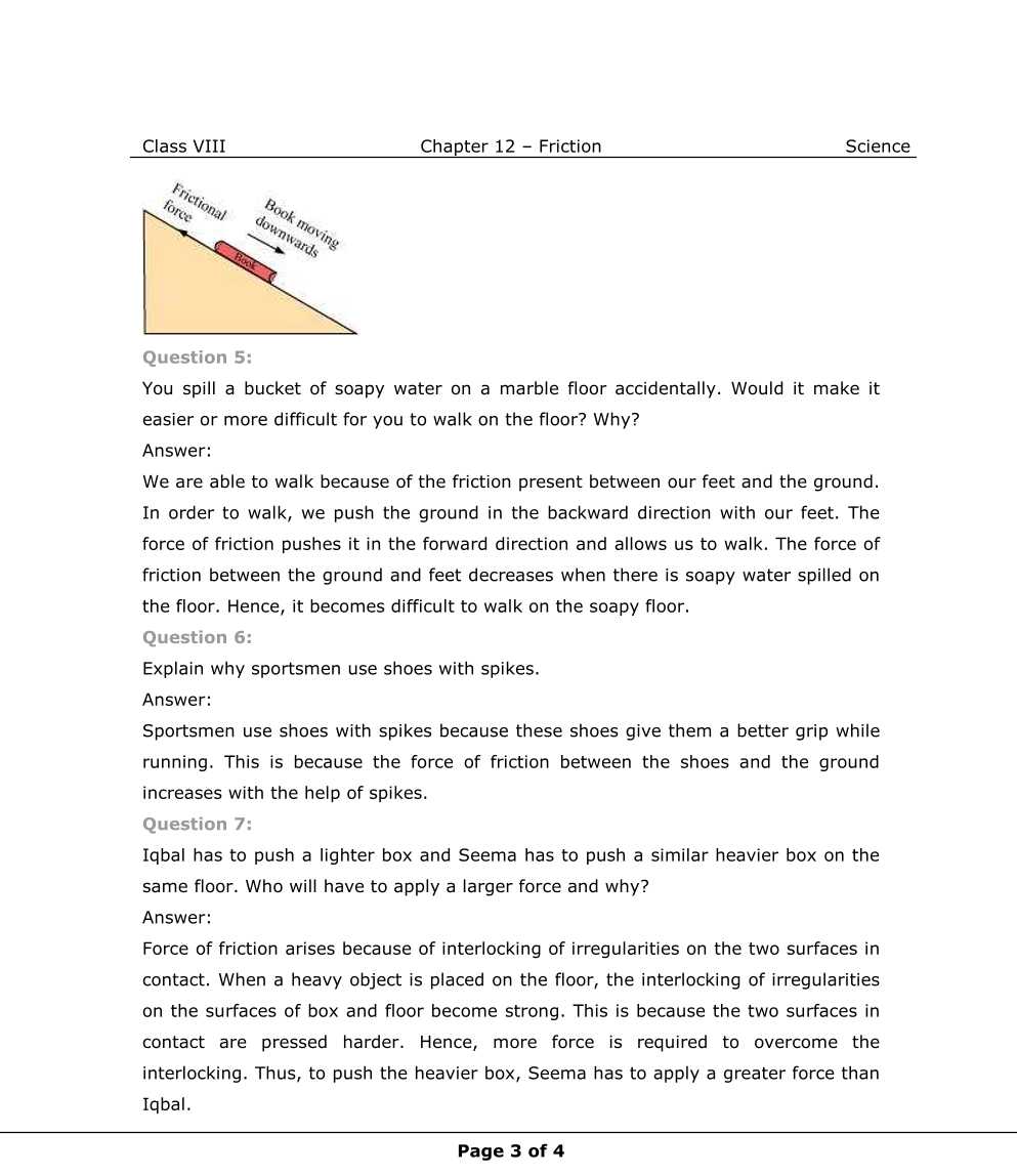 NCERT Solutions For Class 8 Science Chapter 12 