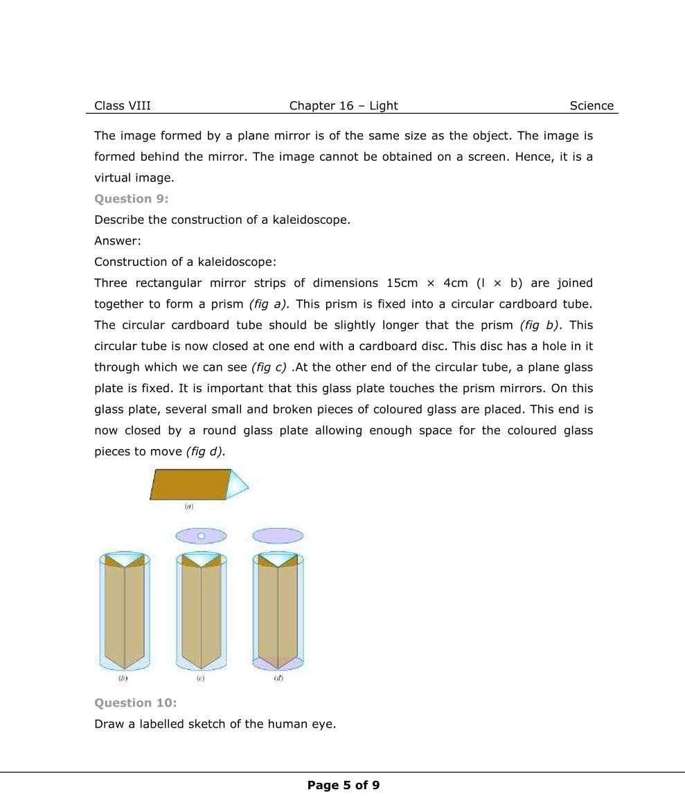 NCERT Solutions For Class 8 Science Chapter 16 
