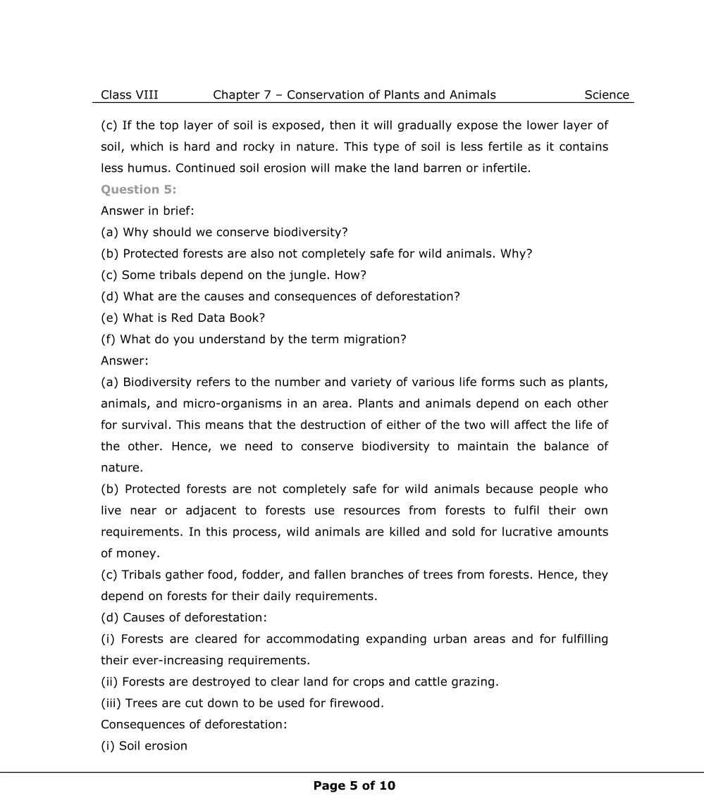 NCERT Solutions For Class 8 Science Chapter 7 