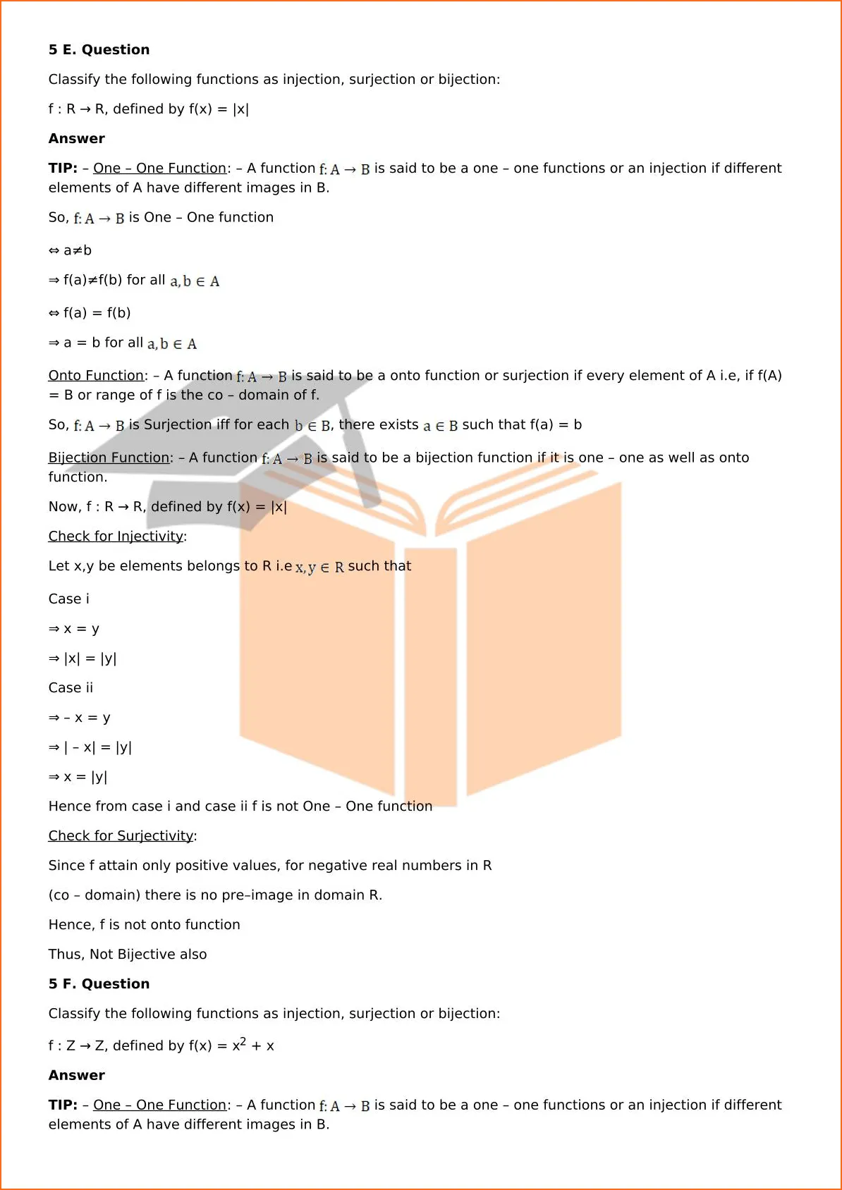 RD Sharma Solutions For Class 12 Maths Chapter 2 Functions