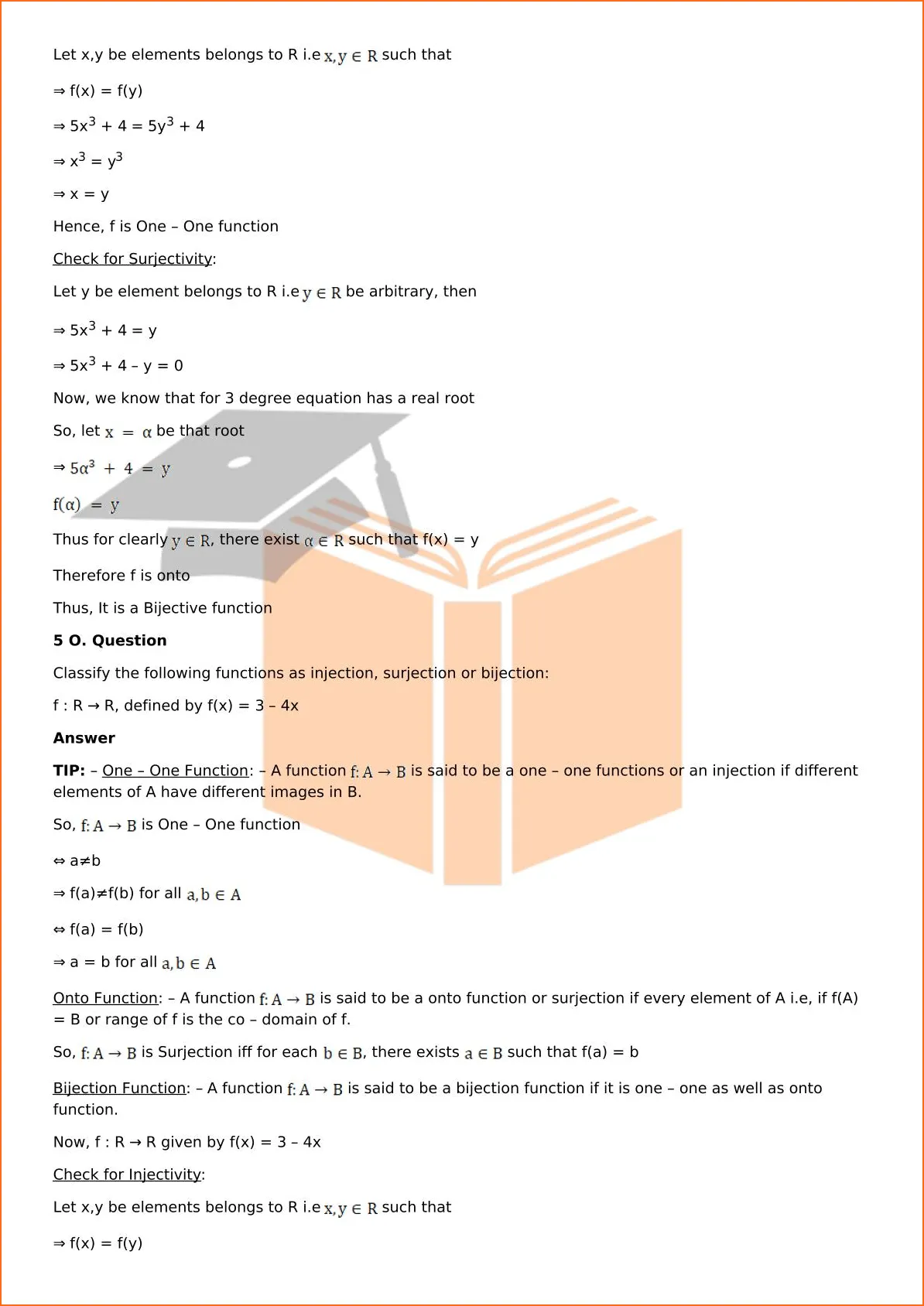 RD Sharma Solutions For Class 12 Maths Chapter 2 Functions