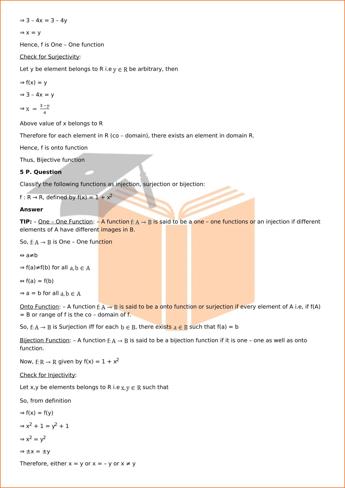 RD Sharma Solutions For Class 12 Maths Chapter 2 Functions