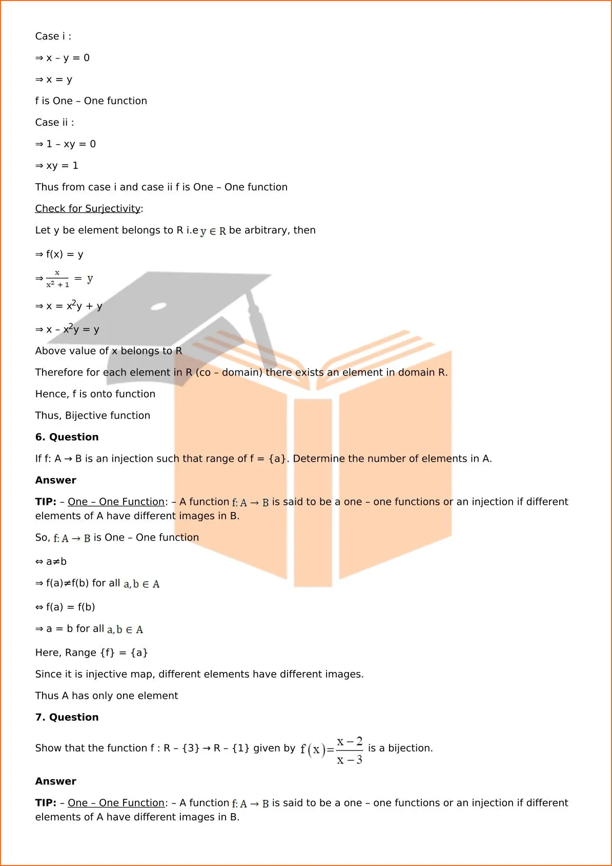 RD Sharma Solutions For Class 12 Maths Chapter 2 Functions