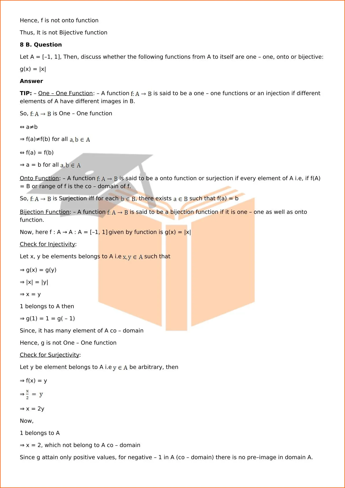 RD Sharma Solutions For Class 12 Maths Chapter 2 Functions