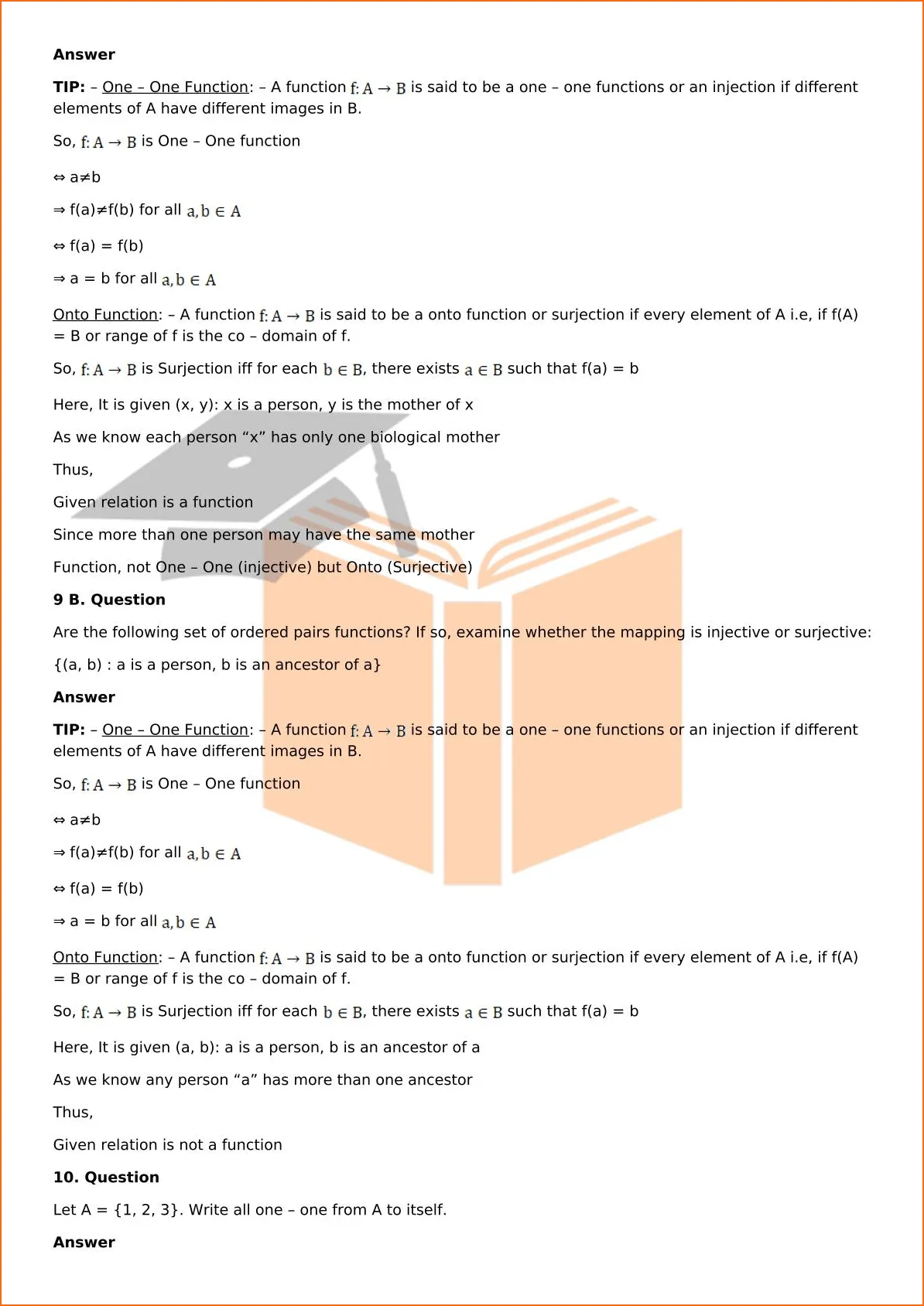 RD Sharma Solutions For Class 12 Maths Chapter 2 Functions