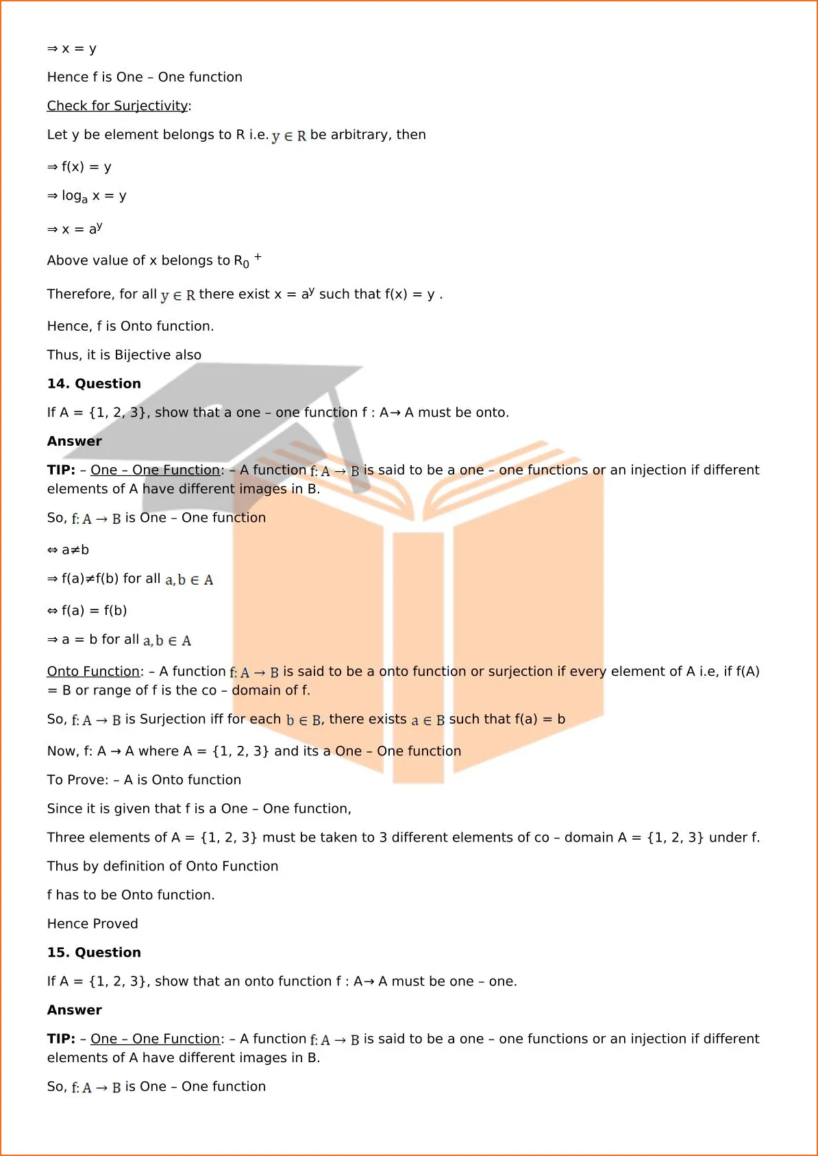 RD Sharma Solutions For Class 12 Maths Chapter 2 Functions