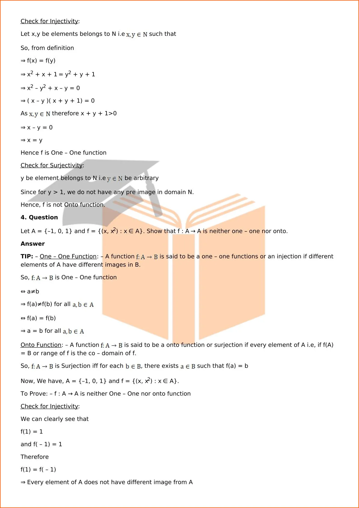 RD Sharma Solutions For Class 12 Maths Chapter 2 Functions