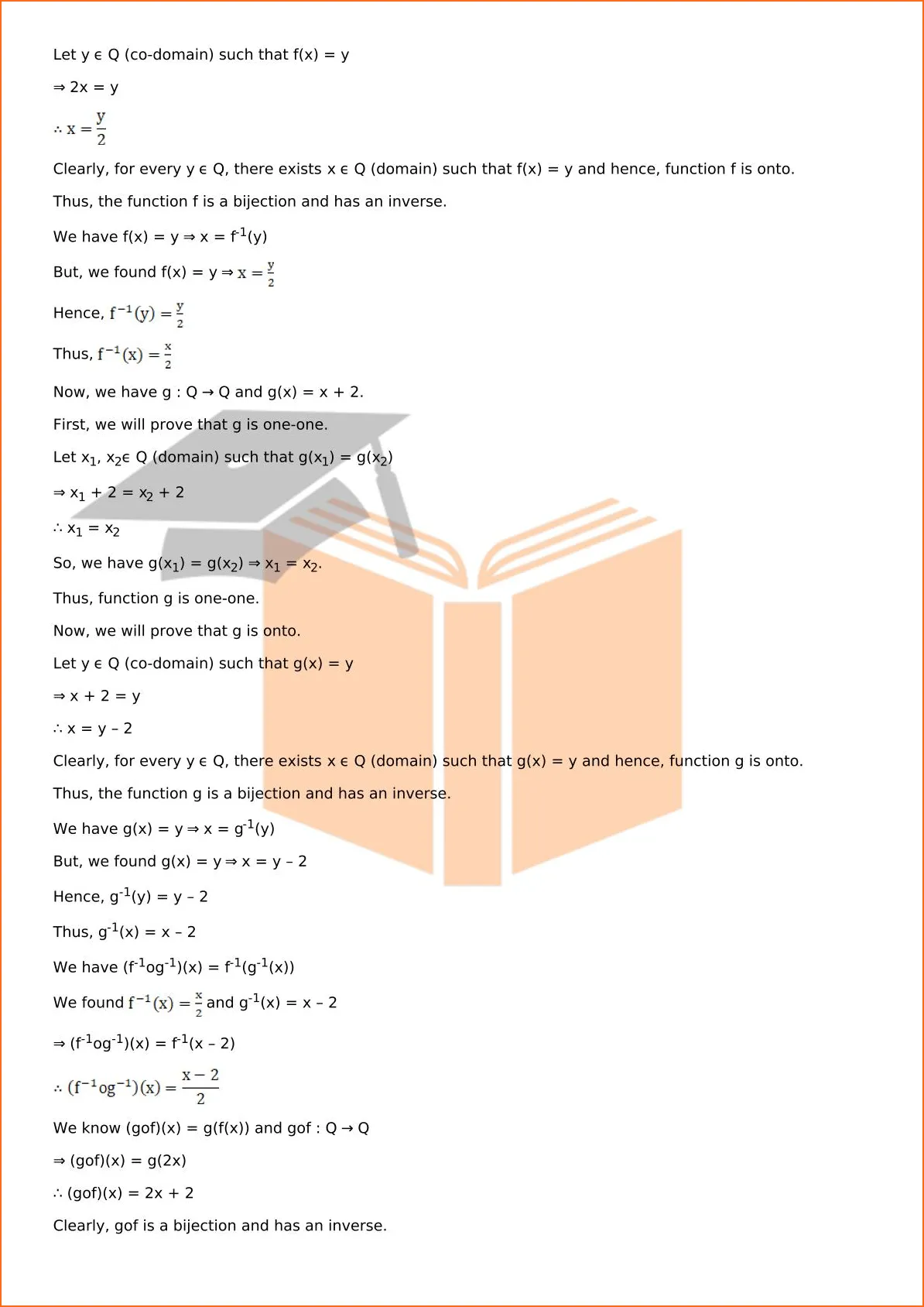 RD Sharma Solutions For Class 12 Maths Chapter 2 Functions